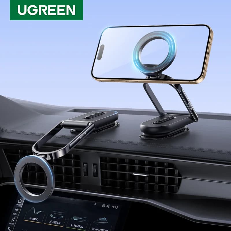 Draaibaare Magnetische Dashboard Auto Telefoonhouder