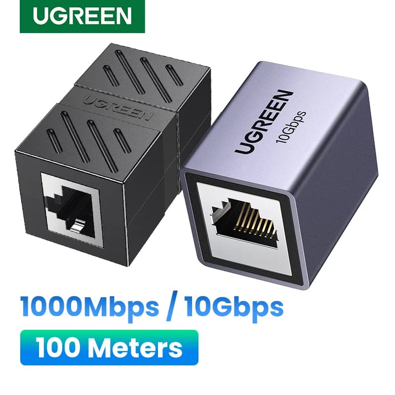 RJ45 Ethernet Vrouw-vrouw Koppelaar Adapter