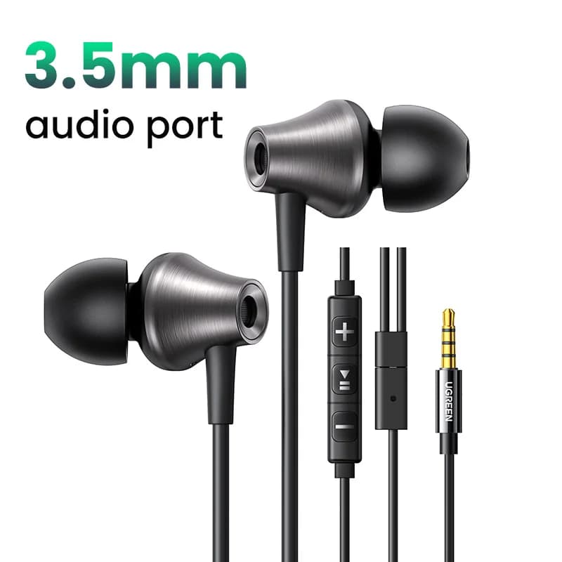 USB-C Bedrade Oordopjes met 3.5mm Jack en Microfoon