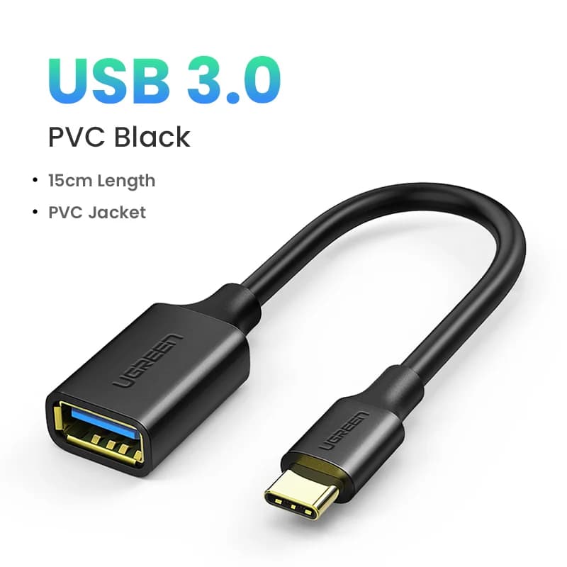 USB-C naar USB 3.0 adapter, Thunderbolt 3 OTG