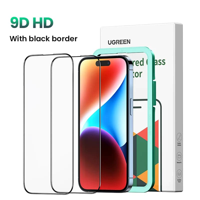 Gehard glas schermbeschermer voor iPhone 16 Plus