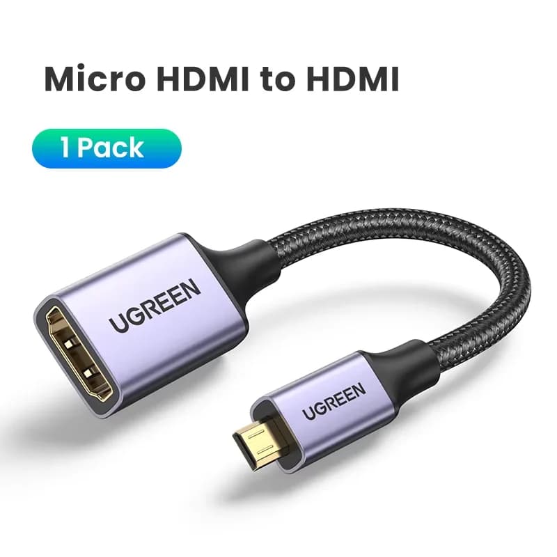 Micro HDMI naar HDMI Adapterkabel 4K