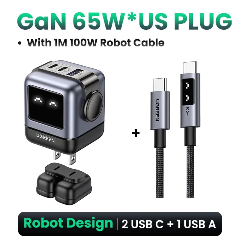 65W GaN USB-C snellader met PPS