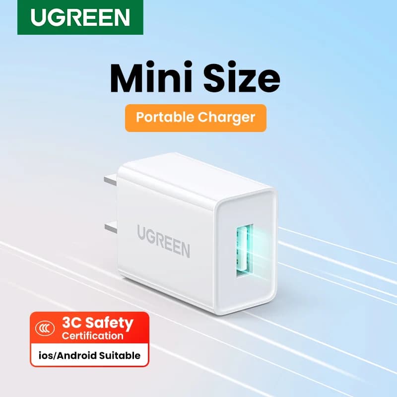 5V 1A USB-wandoplader voor mobiele telefoons
