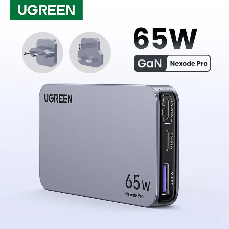 65W GaN USB-C Oplader met Quick Charge 4.0