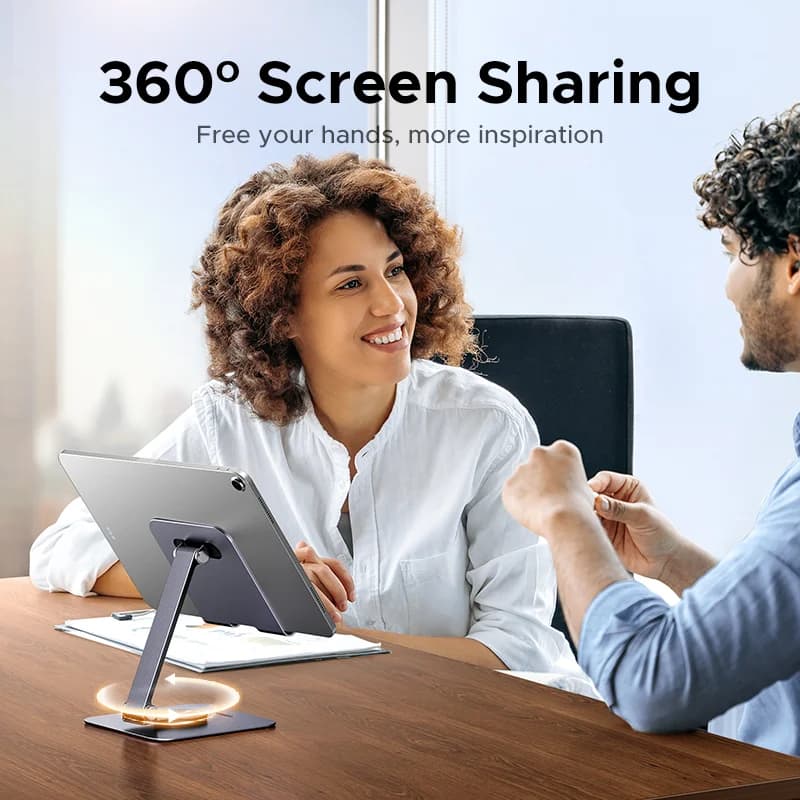 360° Draaibaar Aluminium Tablet en Telefoon Stand