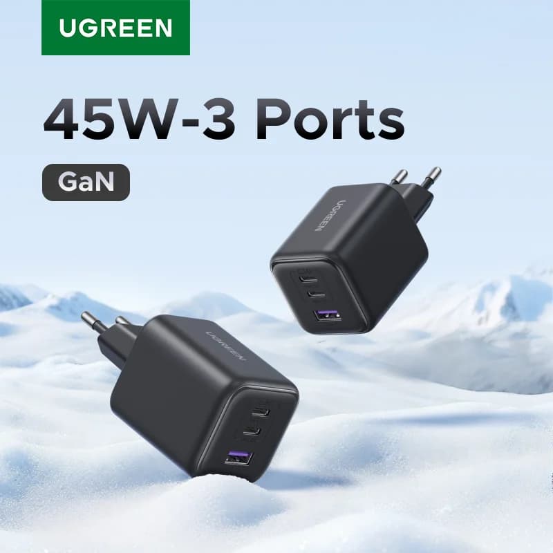 45W GaN USB-C PD lader met PPS