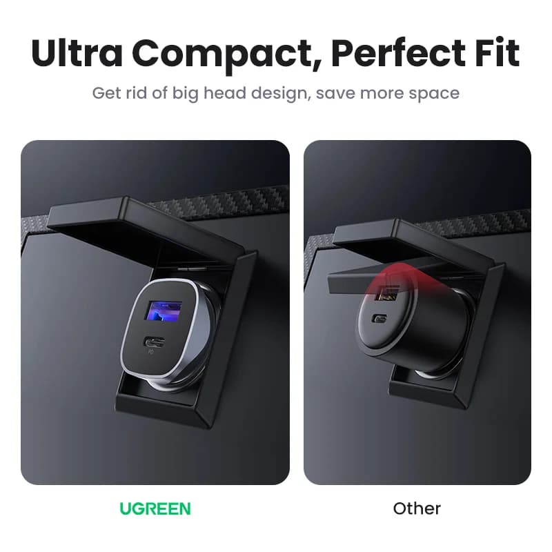 USB-C Autolader met Snelladen