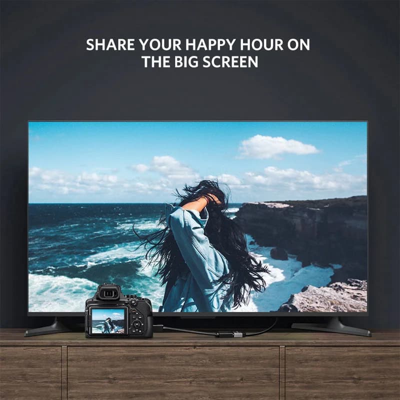Mini HDMI naar Standaard HDMI 4K Adapterkabel