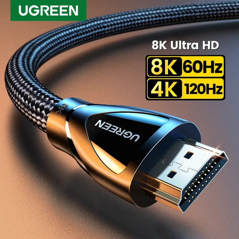HDMI 2.1-kabel, ondersteunt 8K 60Hz en 4K 120Hz