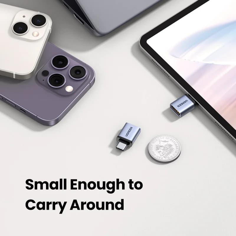 USB-C naar USB-A Vrouwelijke OTG-adapter