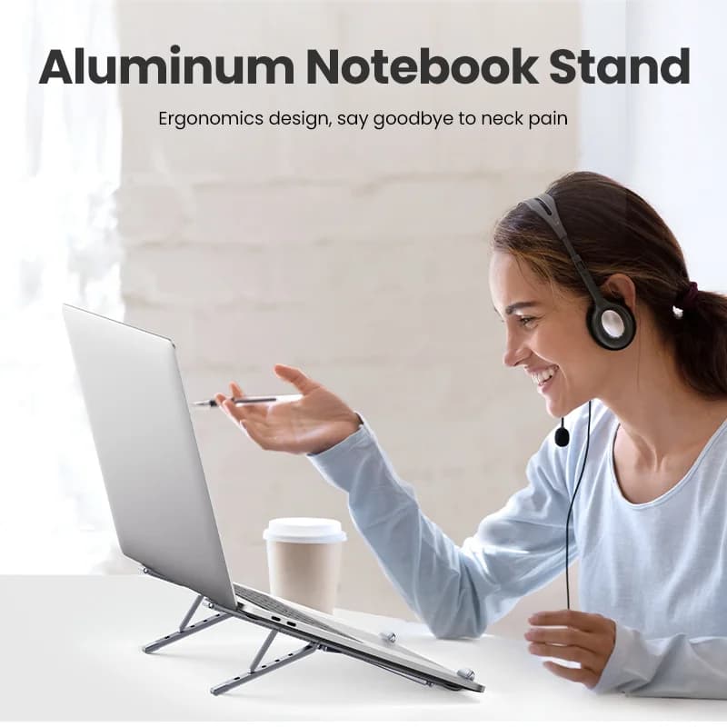 Opvouwbaar Aluminium Laptopstandaard voor MacBook