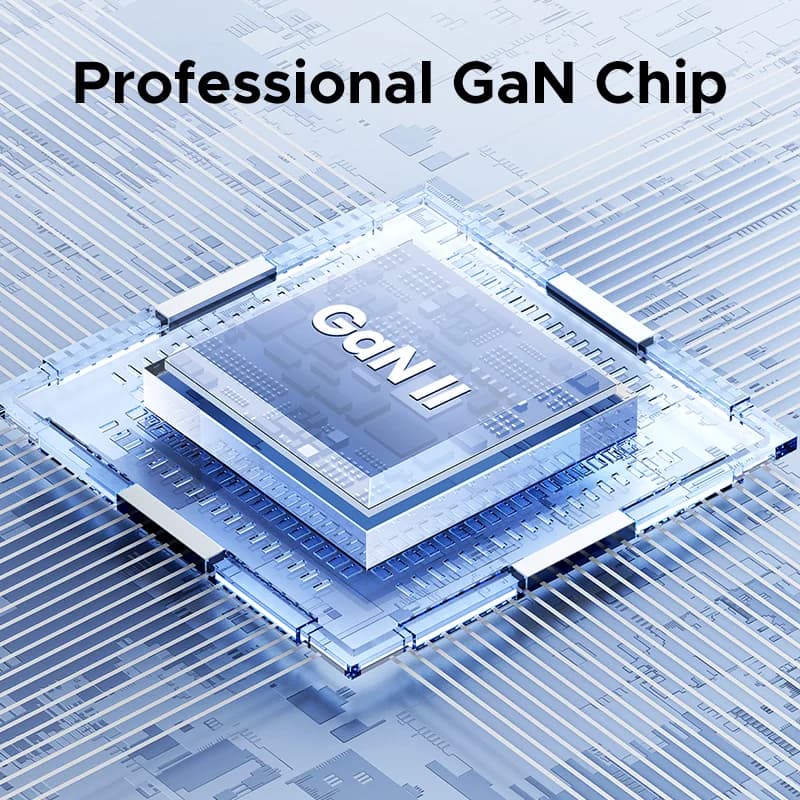 30W GaN USB-C PD-lader, US-stekker