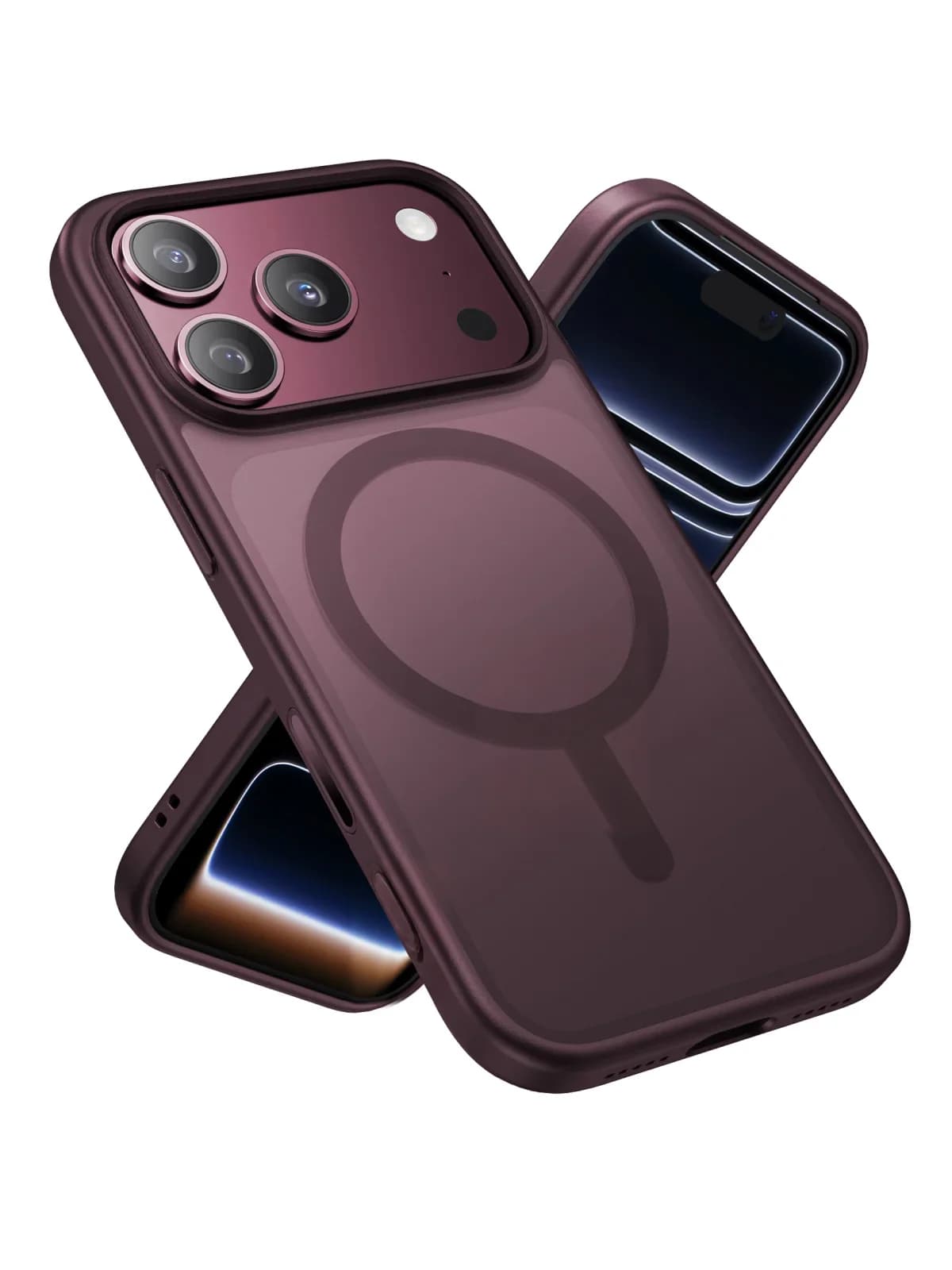 Magnetische schokbestendige TPU telefoonhoesje