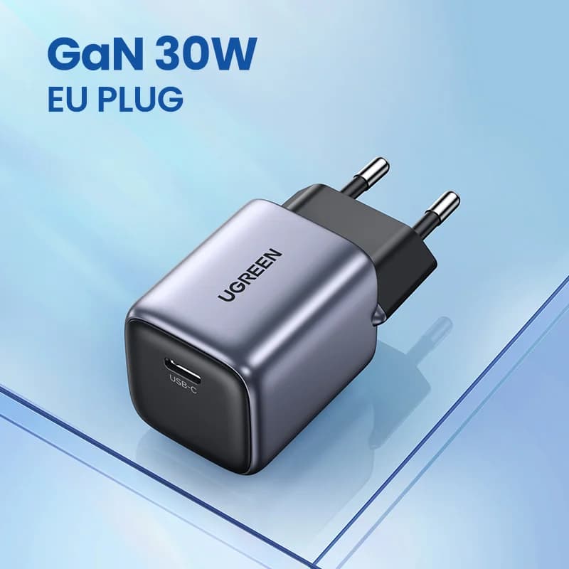30W GaN USB-C snellader met PD 3.0