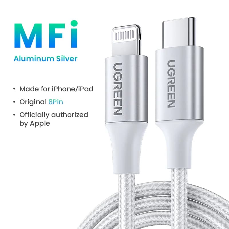 20W USB-C naar Lightning PD-kabel