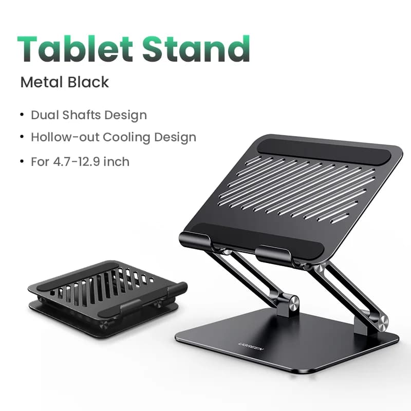 Aluminium tablet- en telefoonstandaard