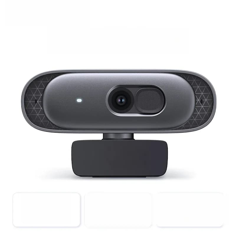 2K HD USB Webcam met dubbele microfoons