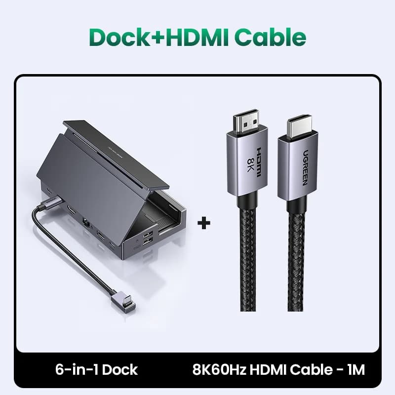 Steam Deck Dockingstation met HDMI