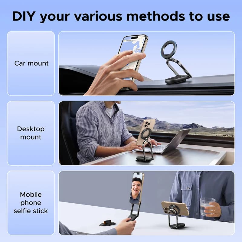 Magnetische Dashboard Autotelefoonhouder, 360° Draaibaar