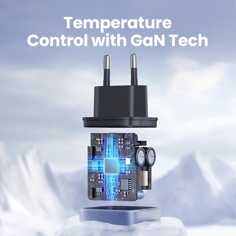 35W GaN USB-C PD Snellader