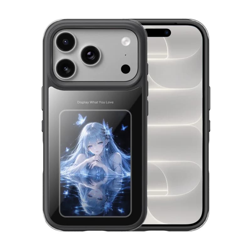 E-ink scherm magnetische hoes voor iPhone Pro Max