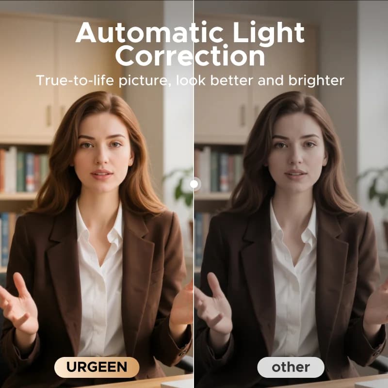4K Webcam, 8MP, Autofocus, Dual Microfoons